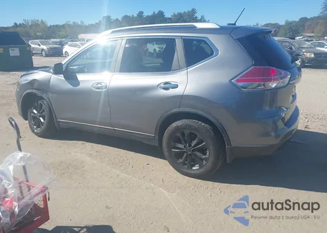 2016 Nissan Rogue Sv from USA, damaged, VIN KNMAT2MV4GP635768